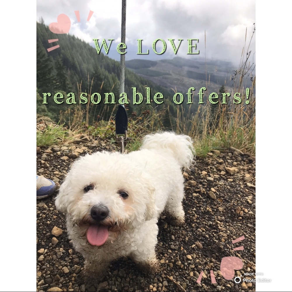 We LOVE reasonable offers💕